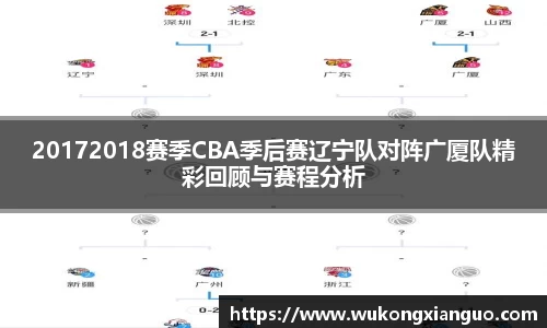 20172018赛季CBA季后赛辽宁队对阵广厦队精彩回顾与赛程分析